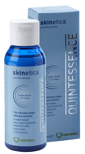 Skinetica Quintessence Acne & Spot Treatment Bottle and Box 600